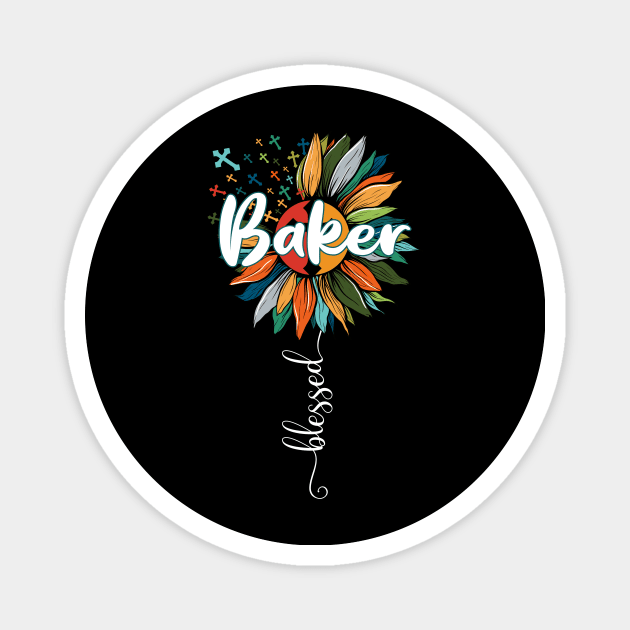 Blessed Baker Magnet by Brande